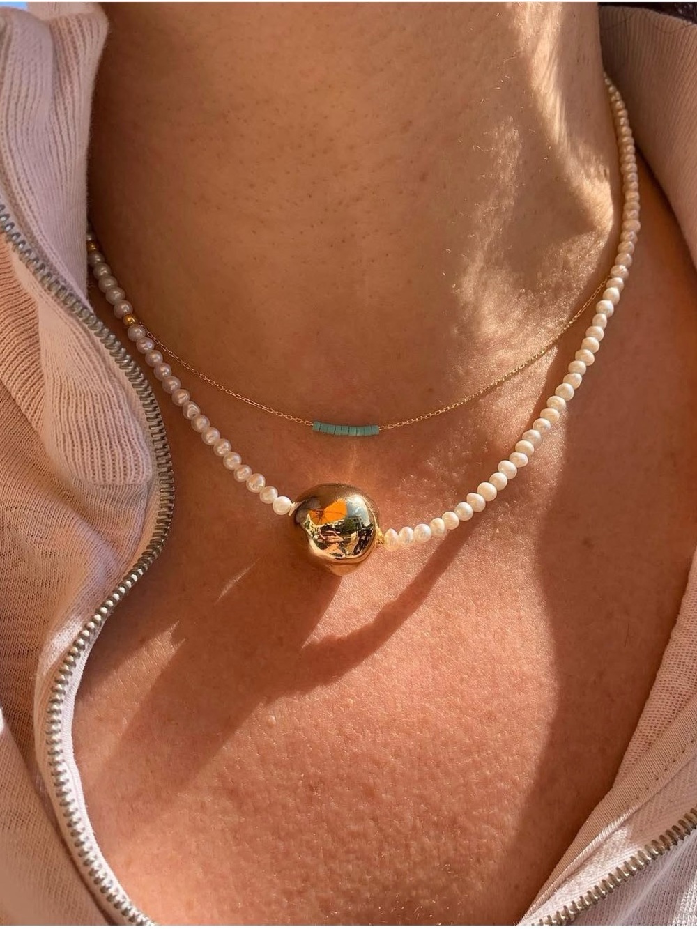 Charlotte Pearl Necklace
